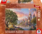 Schmidt 57372 - Thomas Kinkade, Disney, Belle&quote;s Magical World, Puzzle, 3000 Teile