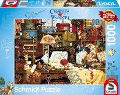 Schmidt 59993 - Charles Wysocki, Katze, Maggie, die Chaotin, Puzzle, 1000 Teile