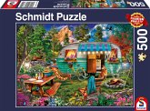 Schmidt 57379 - Camper-Romantik, Puzzle, 500 Teile