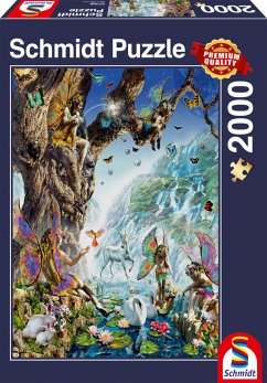 Schmidt 57386 - Im Tal der Wasserfeen, Puzzle, 2.000 Teile