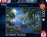 Schmidt 57370 - Thomas Kinkade, Disney, The Little Mermaid and Prince Eric, Puzzle, 1000 Teile