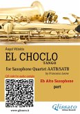 Alto Saxophone part &quote;El Choclo&quote; tango for Sax Quartet (fixed-layout eBook, ePUB)