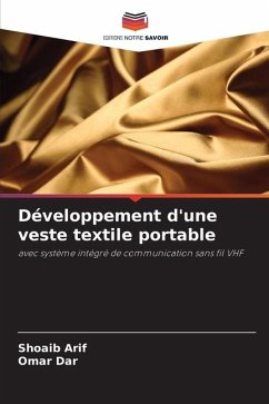 Développement d'une veste textile portable - Arif, Shoaib;Dar, Omar