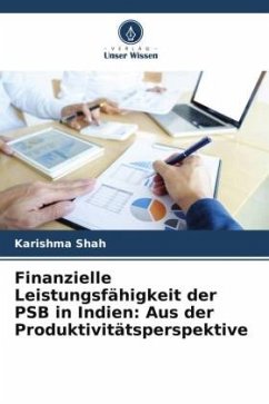 Finanzielle Leistungsfähigkeit der PSB in Indien: Aus der Produktivitätsperspektive - Shah, Karishma