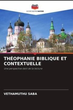 Cover THÉOPHANIE BIBLIQUE ET CONTEXTUELLE