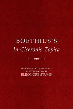 Boethius's &quote;In Ciceronis Topica&quote; (eBook, PDF)