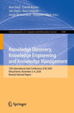 Cover Knowledge Discovery, Knowledge Engineering and Knowledge Management (eBook, PDF)