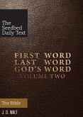 First Word Last Word God's Word Volume 2 (eBook, ePUB)