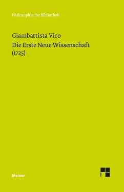 Die Erste Neue Wissenschaft (1725) (eBook, PDF) - Vico, Giambattista