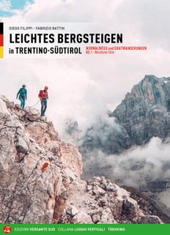Leichtes Bergsteigen in Trentino-Südtirol - Filippi, Diego;Rattin, Fabrizio