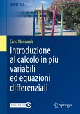 Introduzione Al Calcolo in Più Variabili Ed Equazioni Differenziali