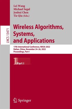 Wireless Algorithms, Systems, and Applications