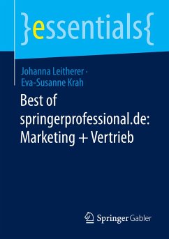 Best of springerprofessional.de: Marketing + Vertrieb - Leitherer, Johanna;Krah, Eva-Susanne