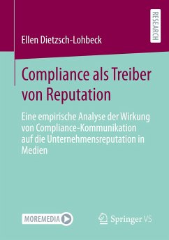 Compliance als Treiber von Reputation - Dietzsch-Lohbeck, Ellen