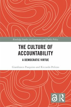 The Culture of Accountability (eBook, PDF) - Pasquino, Gianfranco; Pelizzo, Riccardo