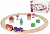 Eichhorn 100006200 - Holz-Schienenbahn, Bahn Kreis 20-teilig, Gesamtlänge: 135 cm Eichhorn 100006200 - Holz-Schienenbahn, Bahn Kreis 20-teilig, Gesamtlänge: 135 cm