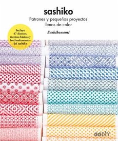 Sashiko: Patrones Y Pequeños Proyectos Llenos de Color - Gg Diy