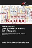 Attività anti-iperlipidemica in vivo del triterpene