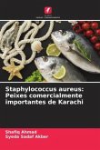 Staphylococcus aureus: Peixes comercialmente importantes de Karachi