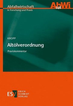 Altölverordnung (eBook, PDF) - Kropp, Olaf