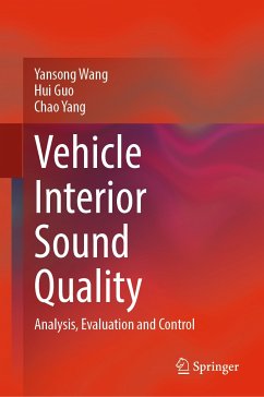 Vehicle Interior Sound Quality (eBook, PDF) - Wang, Yansong; Guo, Hui; Yang, Chao