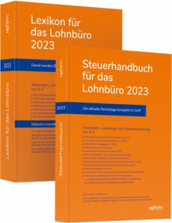 Buchpaket Lexikon für das Lohnbüro und Steuerhandbuch 2023, m. 1 Buch, m. 1 Buch - Schönfeld, Wolfgang;Plenker, Jürgen;Schaffhausen, Heinz-Willi