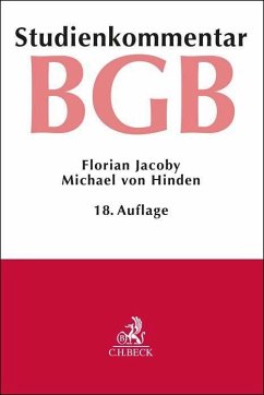 Bürgerliches Gesetzbuch - Jacoby, Florian;Hinden, Michael von;Kropholler, Jan