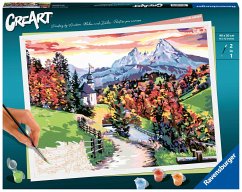 Ravensburger 20274 - CreArt, Malen nach Zahlen, Beautiful Bavaria, 40x30cm, Malset