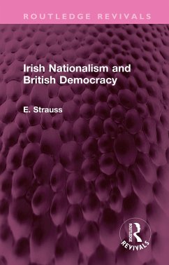 Cover Irish Nationalism and British Democracy (eBook, ePUB)