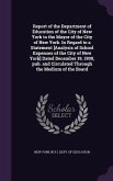 Report of the Department of Education of the City of New York to the Mayor of the City of New York. In Regard to a Statement [Analysis of School Expen