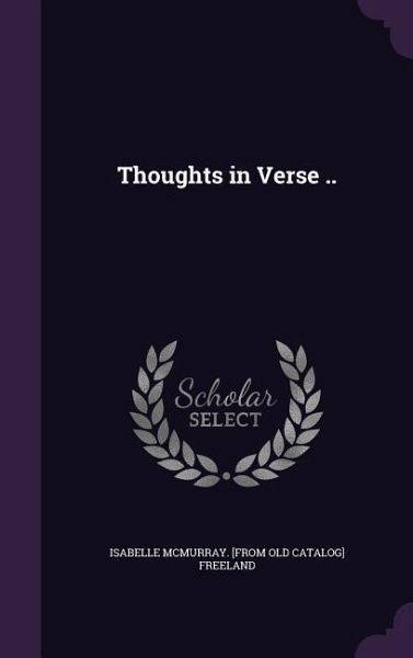 Thoughts in Verse .. Thoughts in Verse ..
