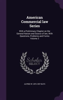 Cover American Commercial law Series