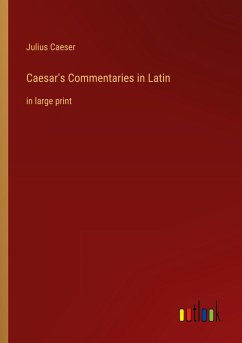 Cover Caesar's Commentaries in Latin