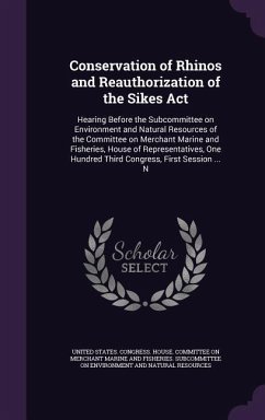 Conservation of Rhinos and Reauthorization of the Sikes Act