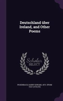 Cover Deutschland über Ireland, and Other Poems