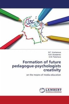 Formation of future pedagogue-psychologists creativity - Koshanova, M.T.;Stukalenko, N.M.;Pakisheva, G.M.