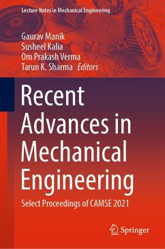 Recent Advances in Mechanical Engineering (eBook, PDF)