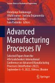 Advanced Manufacturing Processes IV (eBook, PDF)