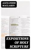 Expositions of Holy Scripture (eBook, ePUB)