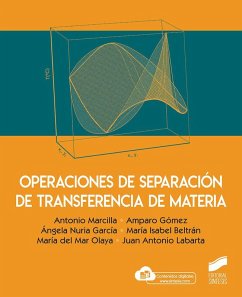Operaciones de separación de transferencia de materia Cover Operaciones de separación de transferencia de materia