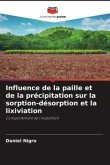 Influence de la paille et de la précipitation sur la sorption-désorption et la lixiviation