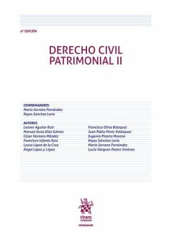 Derecho Civil Patrimonial II 4ª Edición Cover Derecho Civil Patrimonial II 4ª Edición