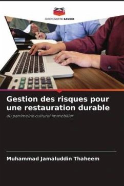 Gestion des risques pour une restauration durable - Thaheem, Muhammad Jamaluddin