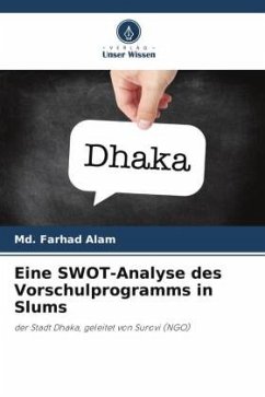 Eine SWOT-Analyse des Vorschulprogramms in Slums - Alam, Md. Farhad