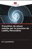 Transition de phase induite par la pression de LaAlO3 Pérovskite