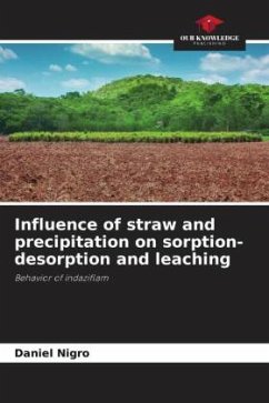 Influence of straw and precipitation on sorption-desorption and leaching - Nigro, Daniel