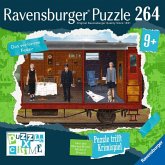 Ravensburger Puzzle X Crime Kids - Das verlorene Feuer - 264 Teile Puzzle-Krimispiel für 1- 4 junge Detektive ab 9 Jahren