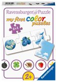 Ravensburger 03150 - My first color puzzle, Farben lernen, Lernspiel