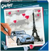 Ravensburger 28996 - CreArt, Malen nach Zahlen, Lovely Paris, 20x20xm, Malset