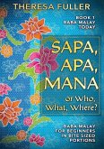 Sapa, Apa, Mana or Who, What, Where